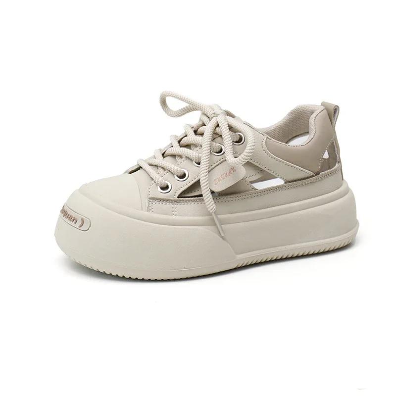 Мода 2024 года, новые повседневные кроссовки на платформе для женщин, спортивная обувь для тенниса, плоская вулканизированная обувь для бега, модная женская обувь