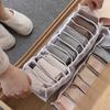 3 Set Underwear Organizer Foldable Bra Underwear Organizer Drawer Divider Storage Organizer Socks, Ties, Bras, Women Underwear Storage Compartment Box