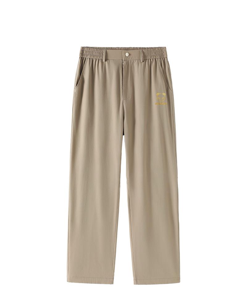 Hello Hipanda, Panda high-end fashion ice silk cool feeling loose straight leg pants