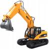 Huina 1535-1 Remote Controlled Metal Rc Excavator With Grab Toy