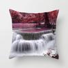 Landscape  Sunrise Sunset Scenery Pillow Cover Sofa Decoration Car Office Seat Cushion  Room Home