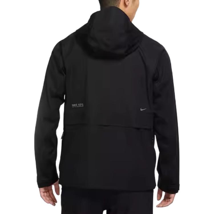 Nike Куртки Мужские Черный Стойка Умеренный Другое DQ6641-010