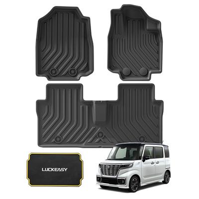 LUCKEASY Новый Suzuki Custom MK53S Эксклюзивный 3D Коврик для пола Коврик для багажника Автомобильный коврик Коврик для пола MK53S Декабрь 2017 Материал TPE Устойчивый к пятнам Истиранию