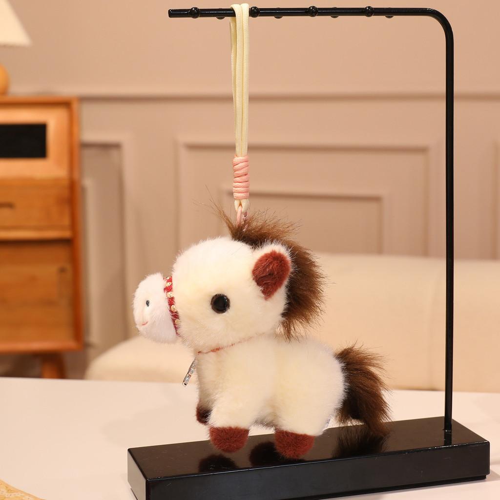 Год Лошади Длинная Плюшевая Кукла с Наполнителем из PP Хлопка для Праздничного Декора Подарок