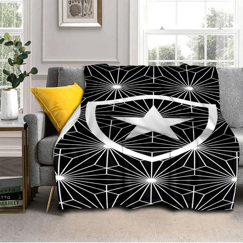 Botafogo Football Club Printed Throws Blanket Soft Flannel Blankets for Couch Bed Gifts for Men Women Picnic blanket Christmas gifts