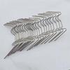 Garden Stainless Steel Greenhouse Glazing Glass W Z Type Clips