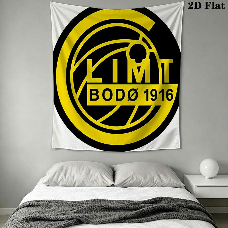 FK Bodø Wall Hanging Printed Fabric Blanket Decorative Tapestries for Bedroom Living Room Home Decor