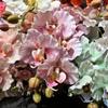 98cm Artificial Butterfly Orchid Real Touch Silk Phalaenopsis Orchid  Flower Arrangement