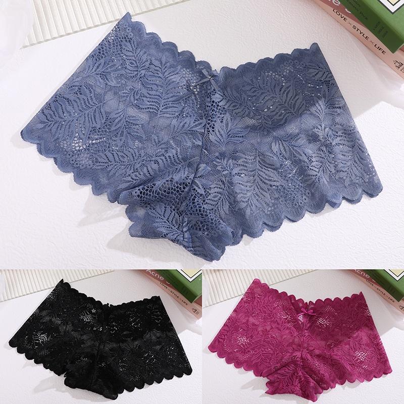 3 шт./компл. кружевные трусики для женщин, нижнее белье, бесшовные, с вырезами, сексуальные прозрачные женские брюки, дышащее интимное белье