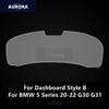 For BMW 5 Series 17-22 G30 G31 Dashboard,Navigation Screen Transparent TPU Protective Film Anti-scratch Repair Film Accessories