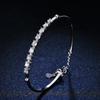 S925 Silver Bracelet, Moissanite Diamond Bracelet, Moissanite Diamond Bracelet for Women