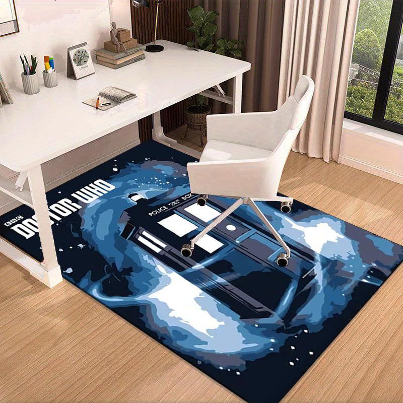 telephone booth Carpet, Chair Rug,Rug for Office Bedroom living rooms, Doormat decor Fan Gift Christmas Gift