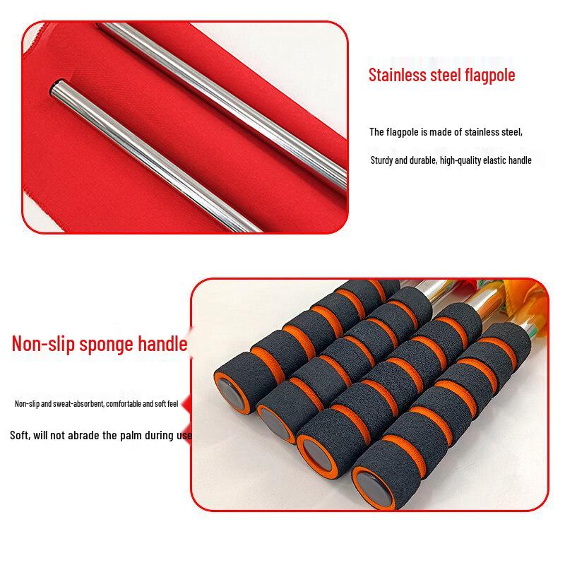 JUTEWEI PVC Referee Signal Flag