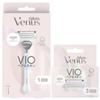 Gillette Venus VIO Hair Skin Razor 1 Spare 3 Spare Blades 4 Spare [Bulk Purchase] & Women's (with Blade) + (includes Blades)