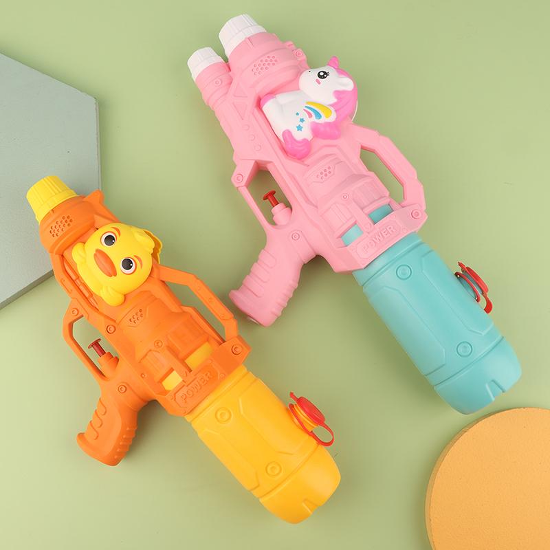 1 шт., пляжная, уличная, водная винтовка, боевая, игрушки для взрослых, детская, утка, динозавр, лягушка, портативная, летняя, поглощающая, высокого давления, водяная пушка