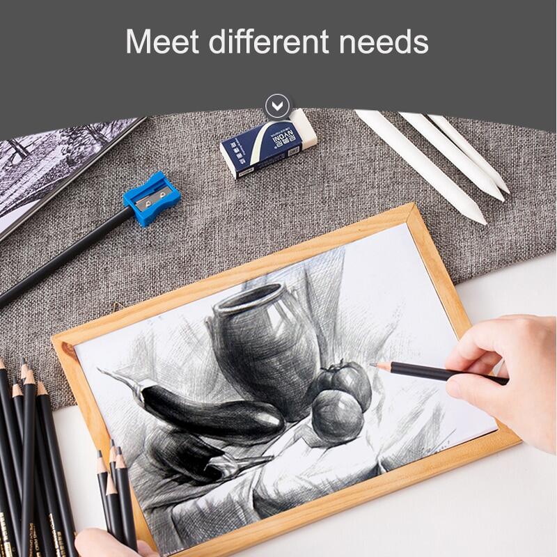 29 шт., набор карандашей для эскизов, профессиональный набор для рисования углем, набор деревянных карандашей для художника, школьников, товары для рукоделия