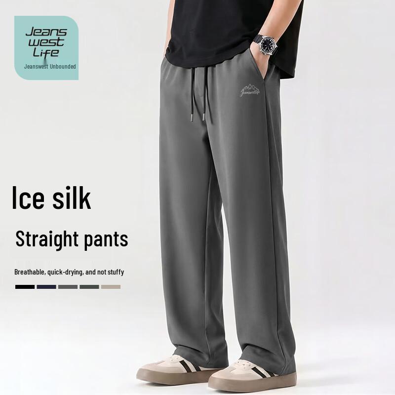 JEANSWEST LIFE Мужские повседневные брюки прямого кроя Ice Cool