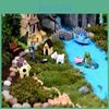 Colorful Mini Animals Resin Figurines For Enchanting Micro Landscape Creations
