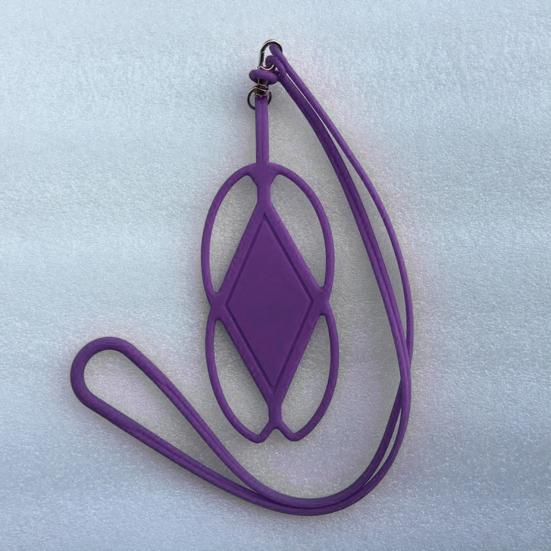 Силиконовый ремешок Высокая эластичность Износостойкий Высокая грузоподъемность Освободите руки Защитный чехол\ Силиконовый шнурок для телефона на шею Аксессуар для телефона