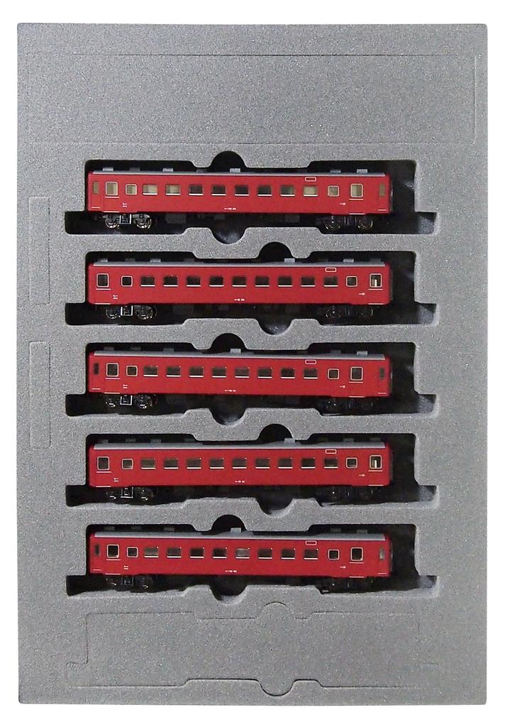 KATO N Gauge 50 Series 51 Type Passenger Car Basic 5-car Set Special Project Product 10-1306 Railway Model Passenger Car