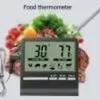 Meat Heat Meter Electronic Digital Oil Food Thermometer Needle with Probe BBQ Kitchen Cooking Temperature Tester Measuring Tools