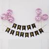 Birthday Banner Decoration, Scene Arrangement, Baby's First Birthday Balloon, Children's Party Background, Happy Birthday