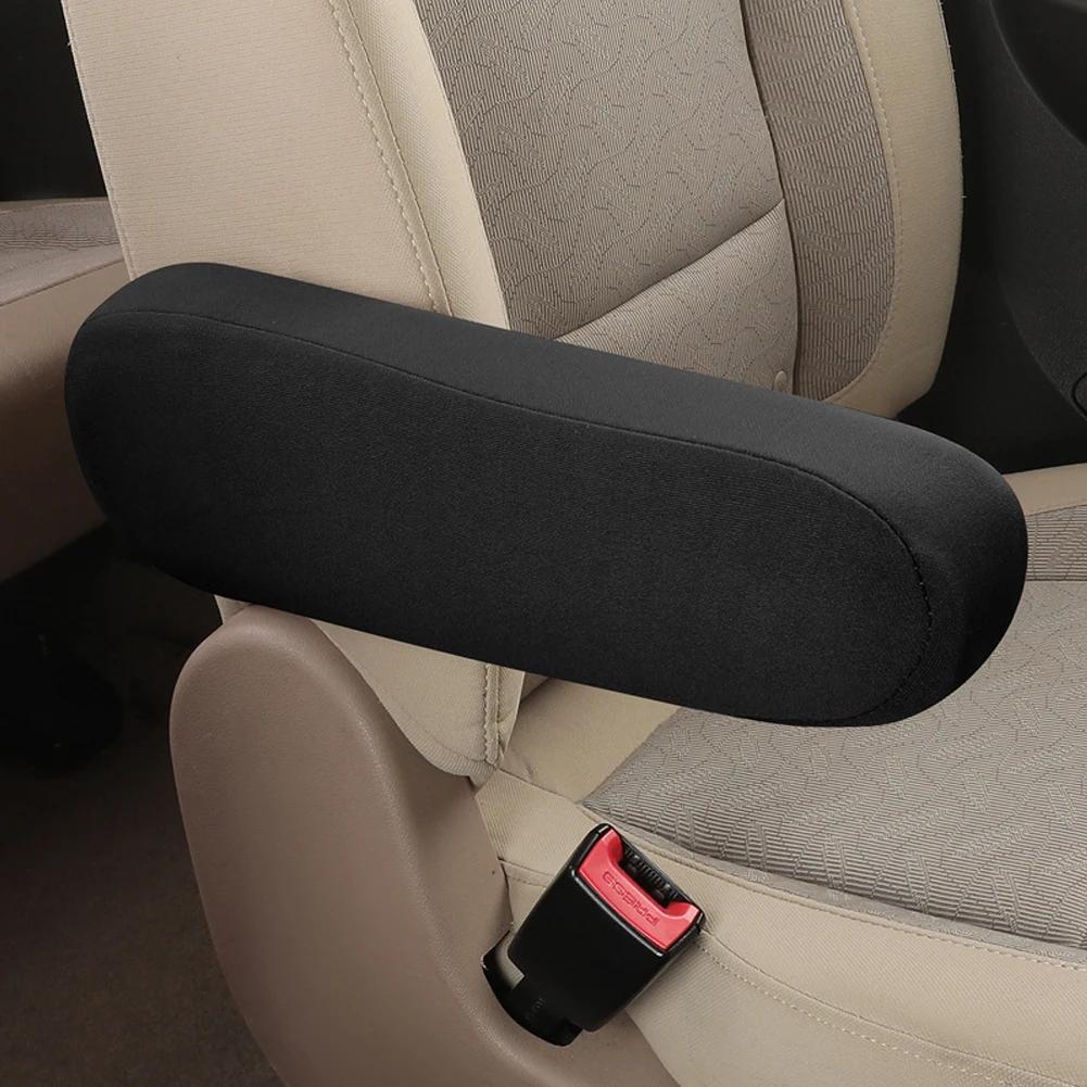 Car Seat Armrest Cover Universal Interior Auto Armrests Dust-proof Hand Armrest Protector Soft Comfortable Elastic Cloth Covers