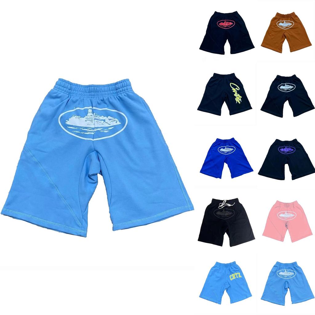 Мужские модные гавайские пляжные спортивные повседневные шорты с принтом и ремешками, брюки