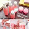 1 Set Travel Sub-bottle Set Plastic Bottle Spray Bottle Lotion Shampoo Cream Cosmetic Bottle