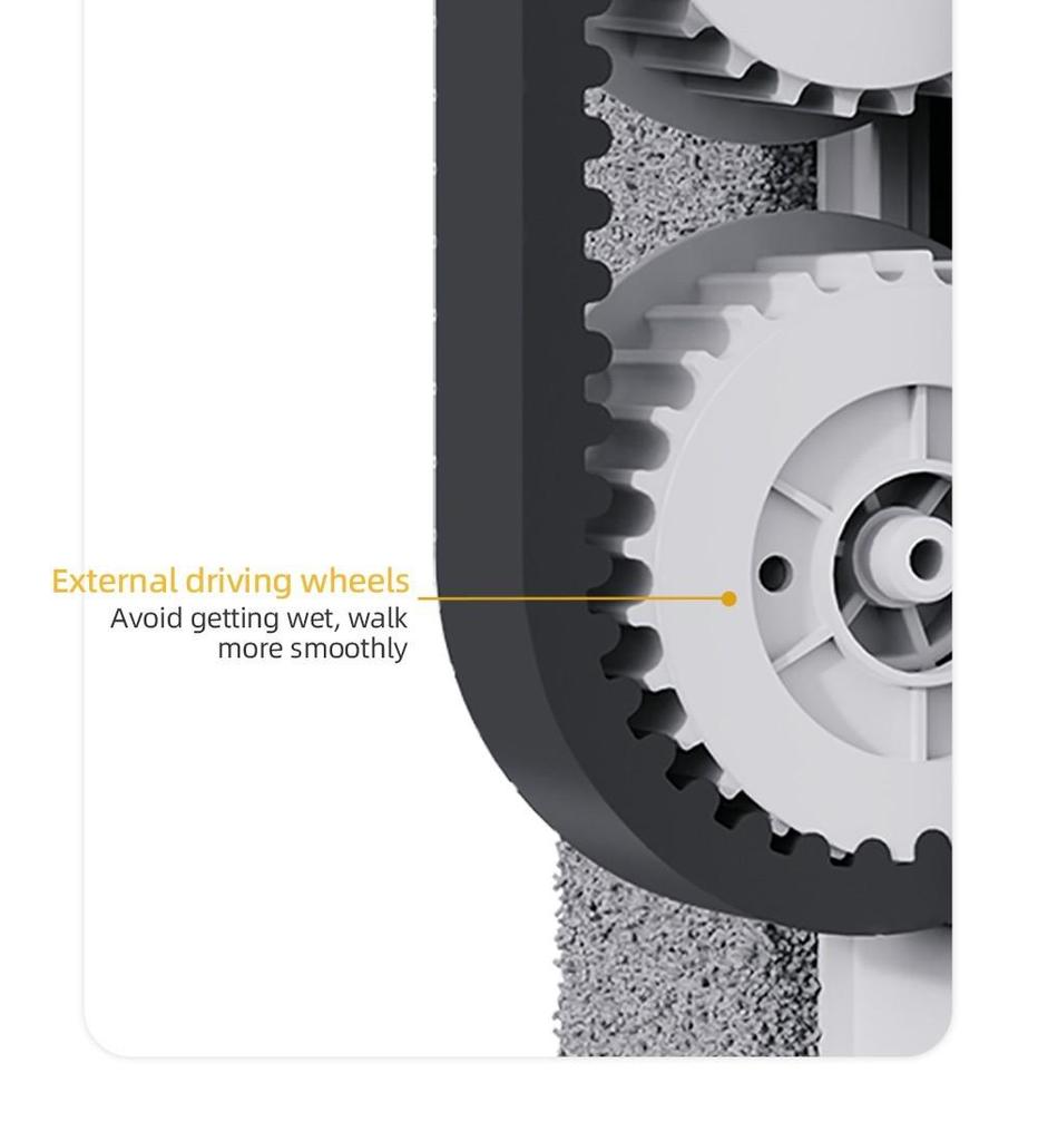 LIECTROUX YW509 Robot Window Cleaner, Double Water Tank, 3000Pa Suction Power, Smart Path Planning, Remote Control