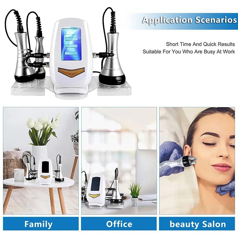 3в1 лазерная радиочастота RF 40K кавитация Lipo для похудения ультразвуковая липосакция кавитационная машина для подтяжки кожи формы тела