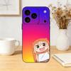 Мимуто!Чехол для телефона Umaru-Chan Силиконовый черный Мягкий Для IPhone 17,16,15,14,13,12,11,SE,Plus Pro Max
