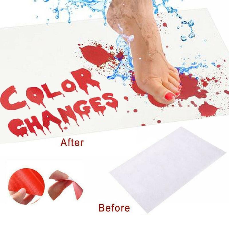 Подарок Хэллоуин 2019 Коврик для душа 'Ванна с кровью' Ковер Подушка Ужасный напольный коврик