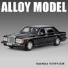 1:32 Призрачный Серебряный Шпор Модель Винтажный Автомобиль Игрушка Звук Свет Двери Открываются Транспортные Средства Машинки с Оттяжкой Игрушки Коллекция Украшений