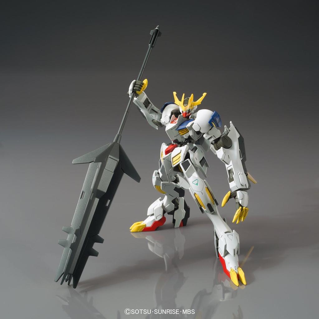 Пластиковая модель HG Mobile Suit Gundam Orphans Gundam Barbatos Lupus Rex в масштабе 1/144 с цветовой кодировкой