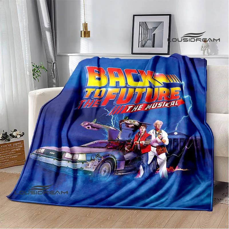 Movie Back To The Future blankets picnic blanket Warm Flannel blankets Soft and comfortable blanket bed linings Birthday Gift