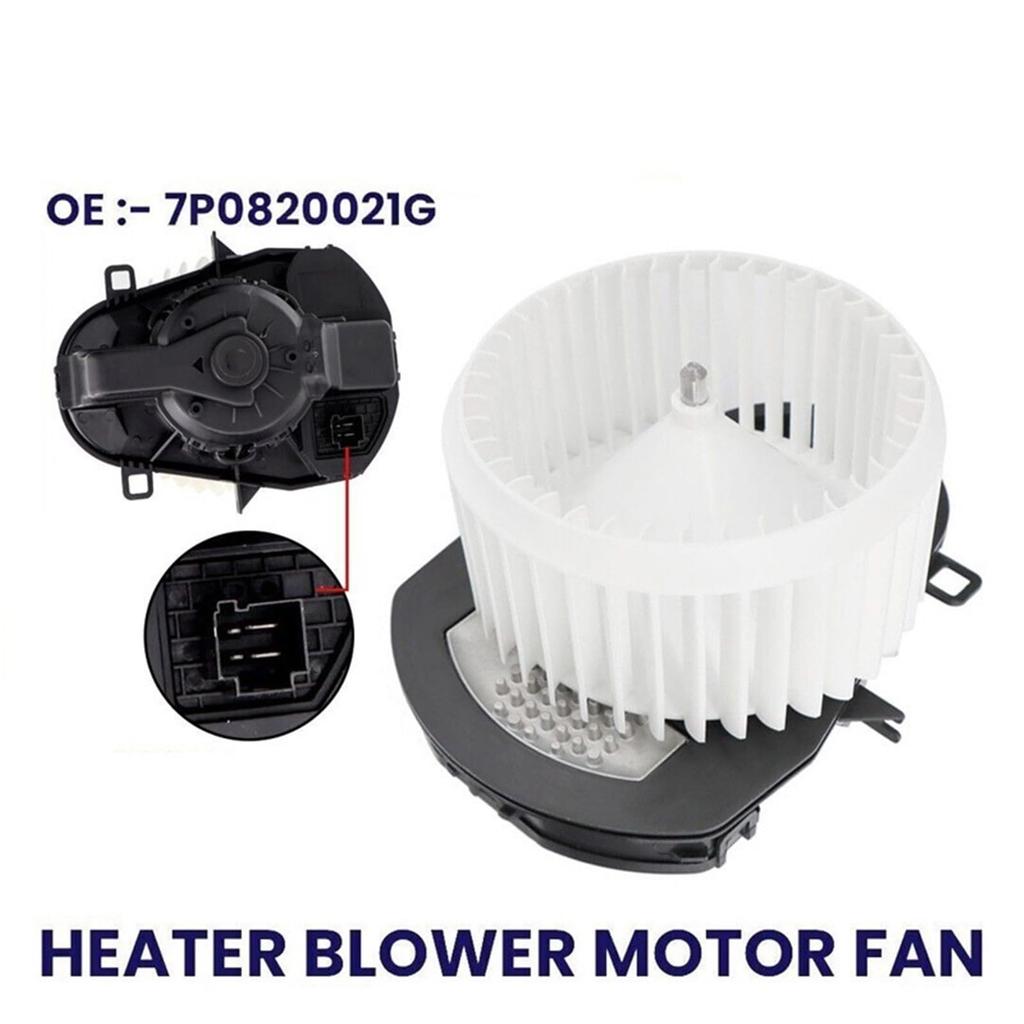 Heater Blower Motor Fan for Porsche Cayenne VW Touareg 2010-2022 7P0820021G RHD