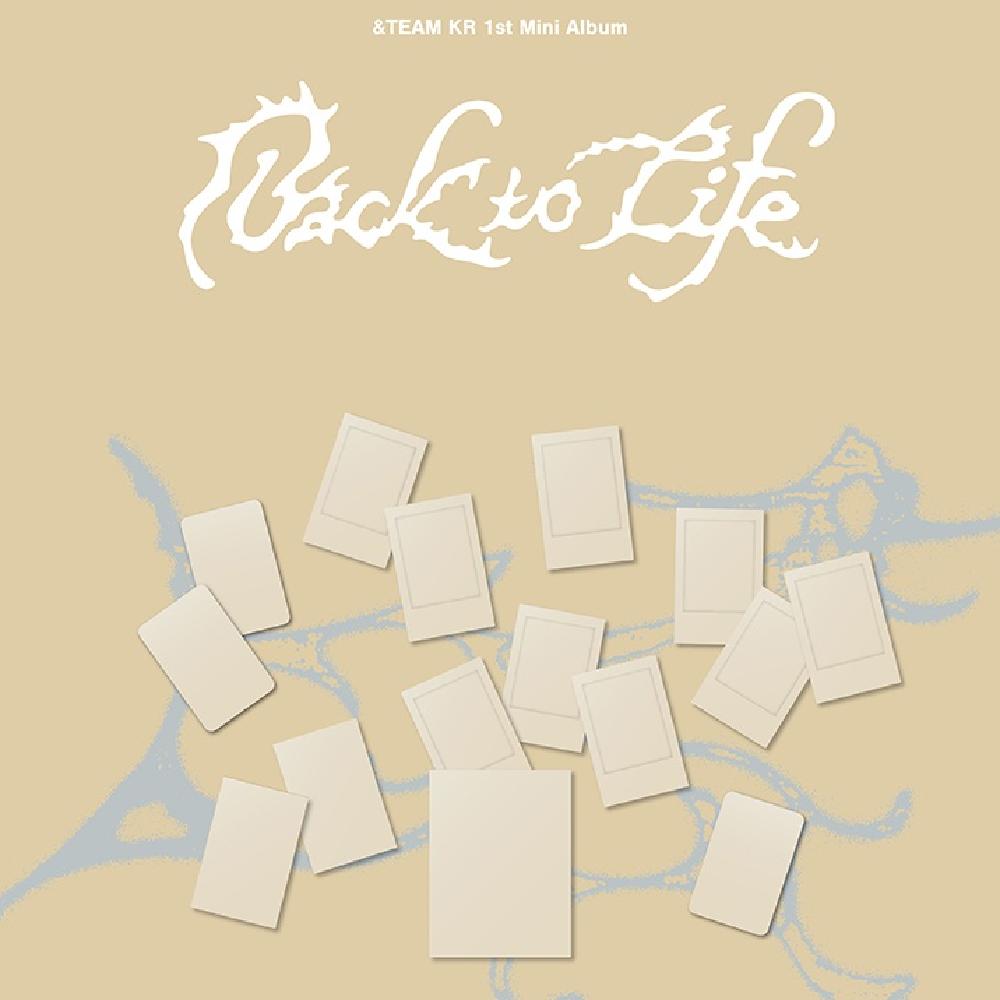 Предзаказ &TEAM KR 1-й мини-альбом Back to Life версия Weverse Albums. и почта