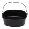 Cake Barrel for Fryer Accessories Metal Nonstick Coating Baking Cake Tin Fryer Baking Pan with