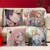 My Dress-Up Darling Marin Kitagawa Office Cushion Pillowcase Car Cushion Cover45X45CM Lumbar Pillowcase Sofa Pillowcover