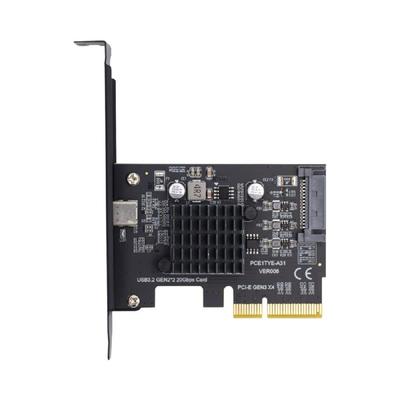 Xiwai 20 Гбит/с USB Gen2 к 4X адаптер Express Card для настольной материнской платы 3.2 Type-C USB-C PCI-E