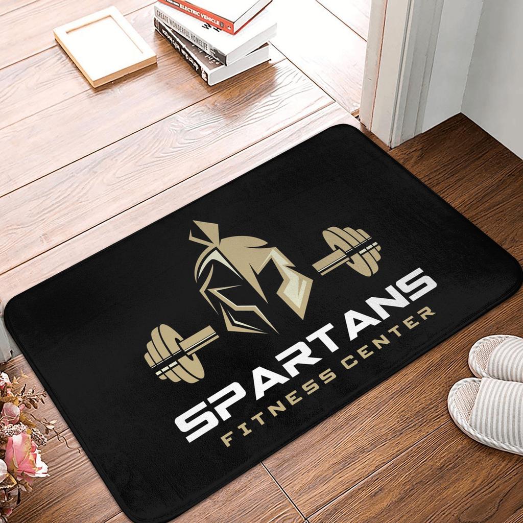 Дух Спарты Spartan Race Придверный коврик Нескользящий Вход Кухня Ванная Комната Дверь Напольные коврики Гостиная Ковер Коврик для ног