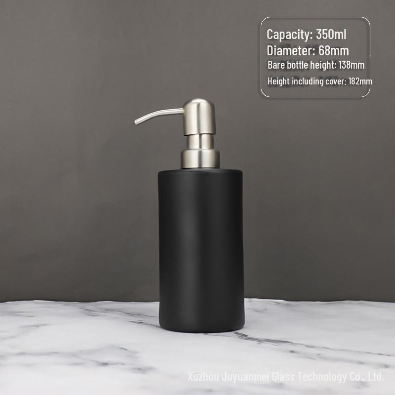 Стеклянный флакон для лосьона и мыла в скандинавском стиле для дома, дезинфицирующее средство для рук и гель для душа в отеле