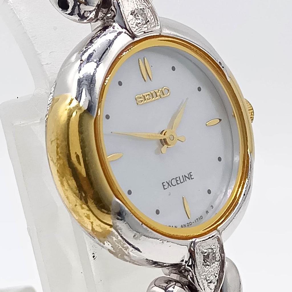 [USED] 375 Free Shipping Battery Replaced SEIKO Exceline Women's Watch