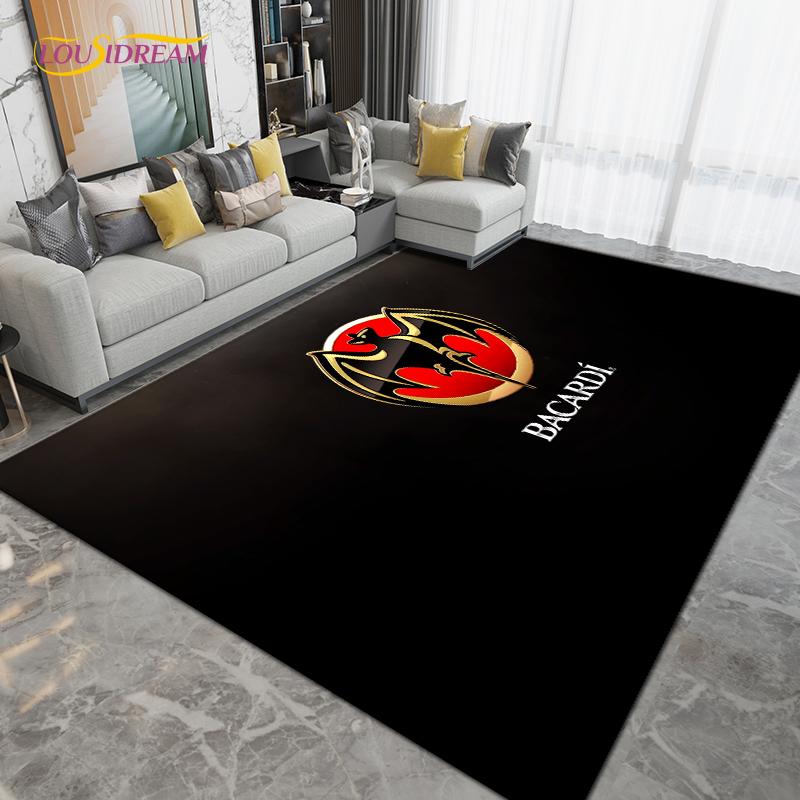 Ковер Bacardi Rum, большие ковры, коврики для гостиной, спальни, прикроватная тумбочка, украшение для детской комнаты, кухня, ванная комната, противоскользящий коврик, подарок