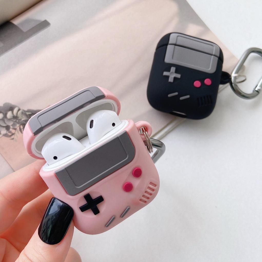 Силиконовый защитный чехол AirPods Pro 2, консольный дизайн для наушников Apple 4