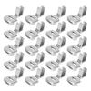 20 Pcs Gathering Foot Stainless Steel Sturdy Durable Household Sewing Machine Pressing Foot