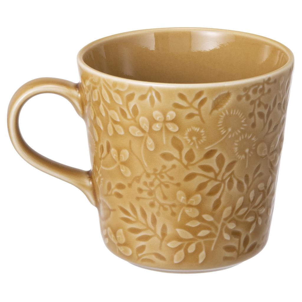 NARUMI Anna Emilia Midsummer Meadow Mug 350cc Floral Print Amber Cute Design Dishwasher Oven Safe