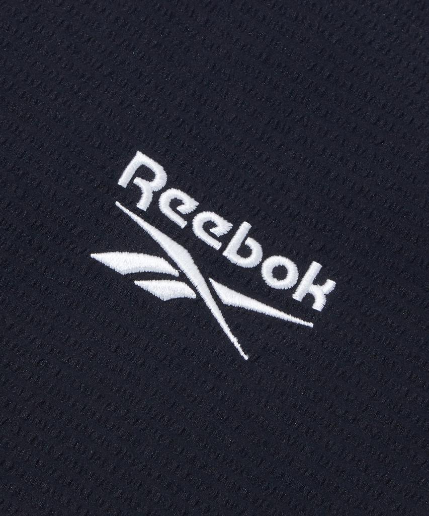 Reebok Ситцевая футболка с коротким рукавом Piste - Черная