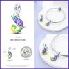 100% 925 Silver Fantasy Flying Dragon Mysterious Butterfly Charms Pendants Fit Qikaola Original Bracelets DIY Jewelry